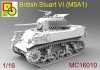 Classy Hobby MC16010 British Stuart VI M5A1 1/16
